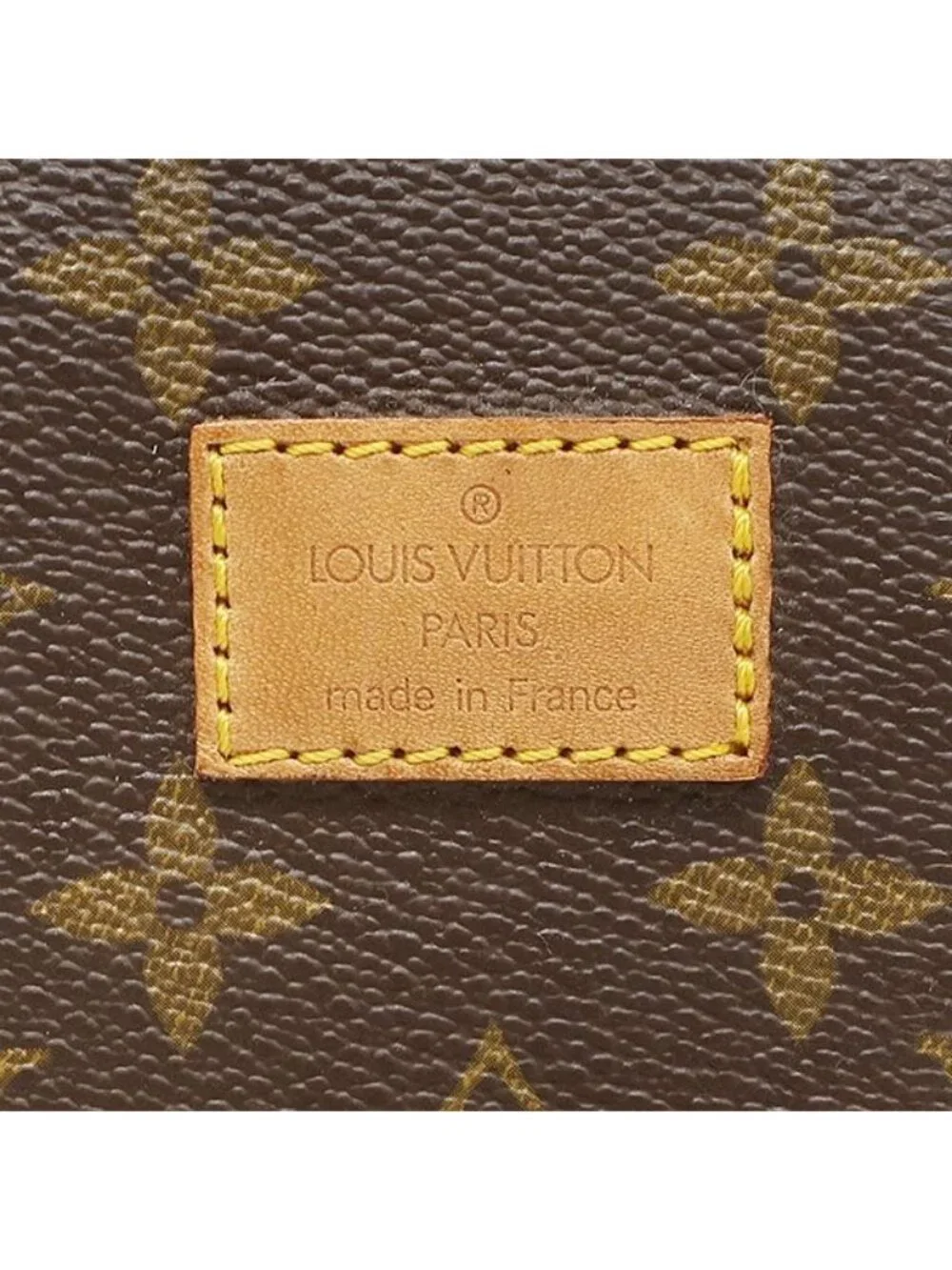 Louis Vuitton Shoulder Bag Saumur 30 Monogram Canvas Gold Brown Crossbody